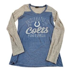 Indianapolis colts NFL fan team apparel womens long sleeve shirt sports football